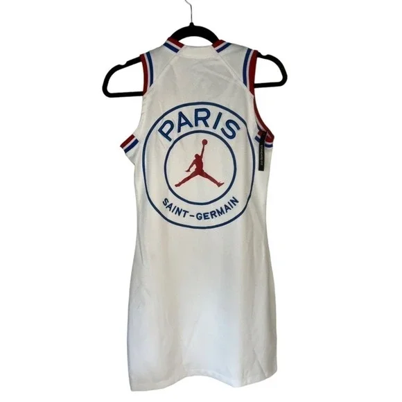 Nike WMNS PARIS SAINT-GERMAIN WOMEN'S DRESS Size Extra Small NWT Red White Blue - Picture 9 of 16